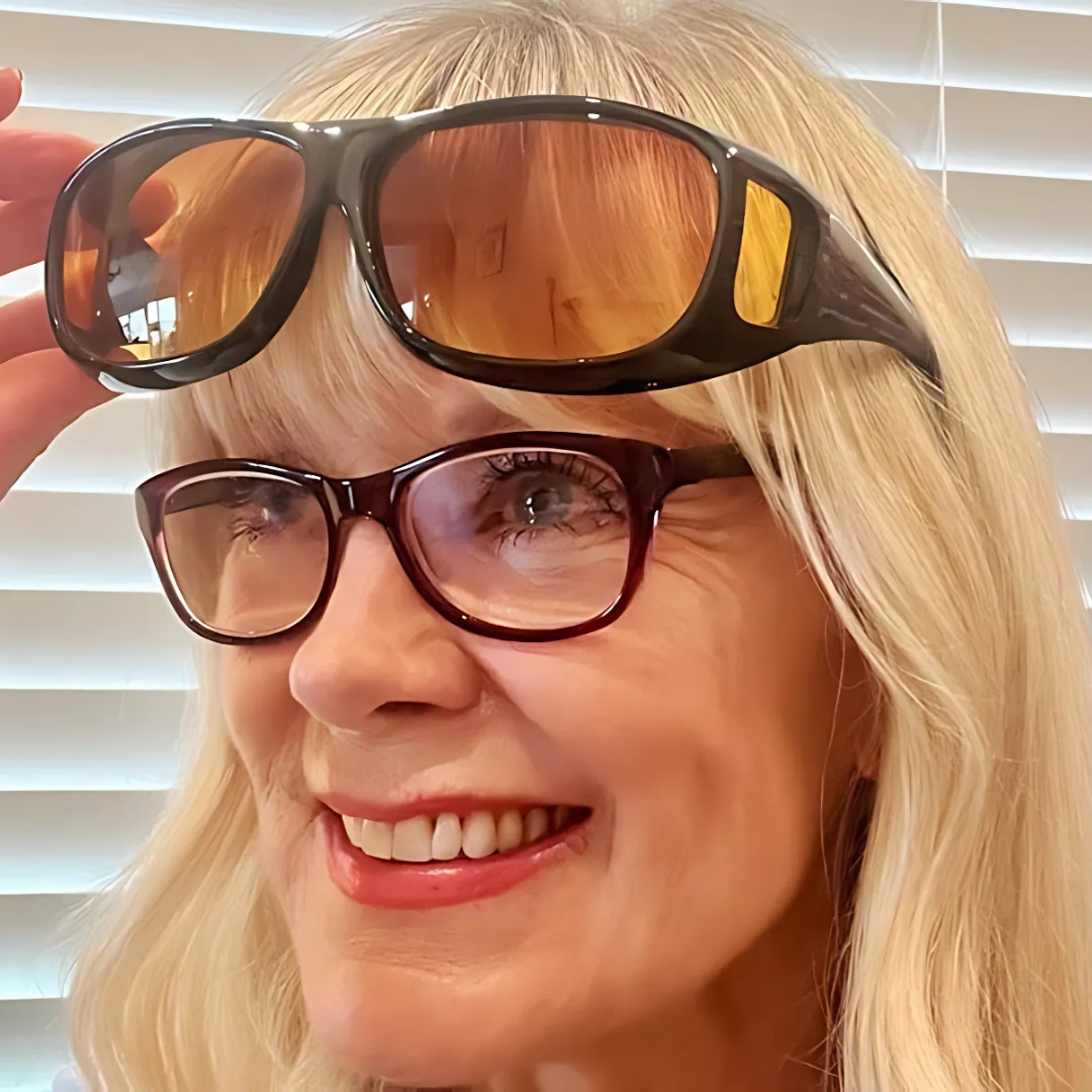 Scheinwerferbrille mit "GlareCut"-Technologie für blendfreies Nachtfahren