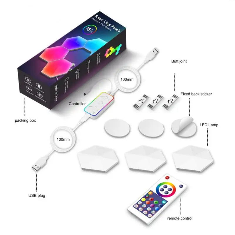 Smart Hexagon Lichter