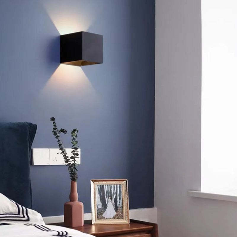 Moderne Aluminium LED Wandleuchte – Wasserdicht