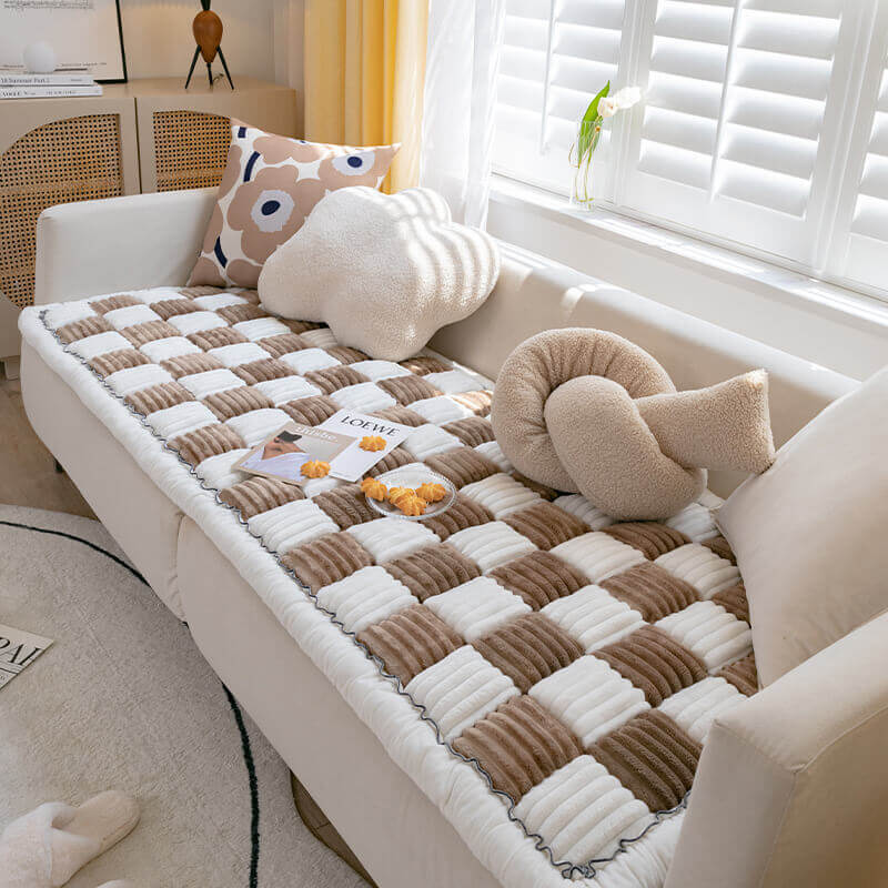 Kuscheldecke Haustier Sofa Möbelschutz Decke Chenille