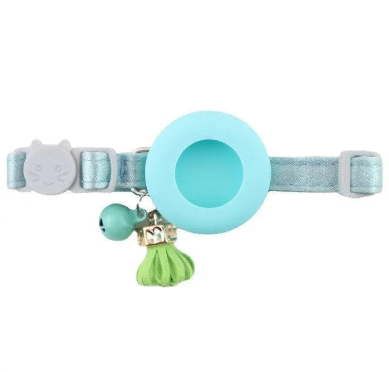 GPS Halsbandhülle für Katzen | Mit Glocke & Halterung für Tracker