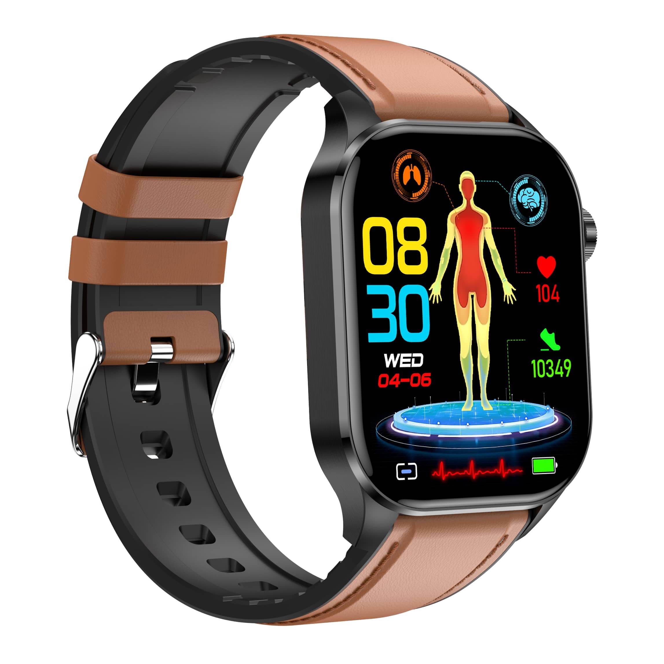 Fitness-Smartwatch mit EKG & Gesundheits-Tracking