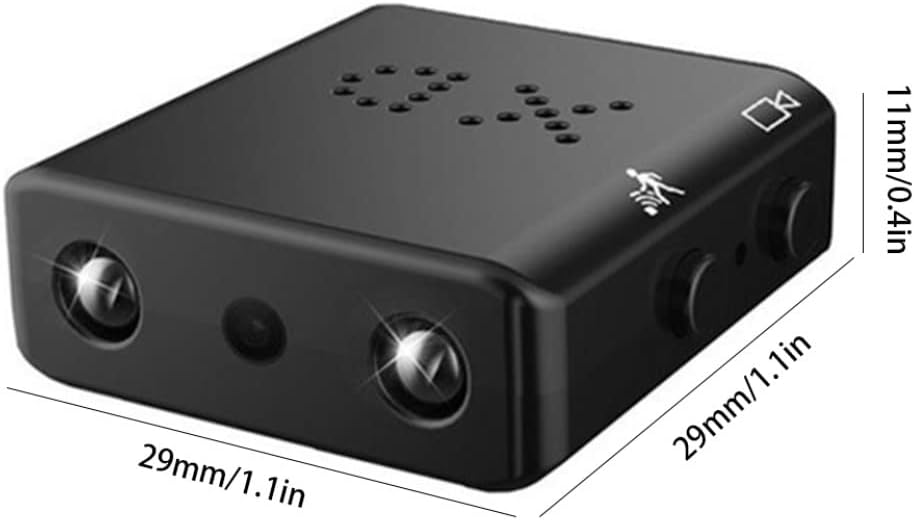 Kompakte Micro HD Videokamera mit Audio und Nachtsicht