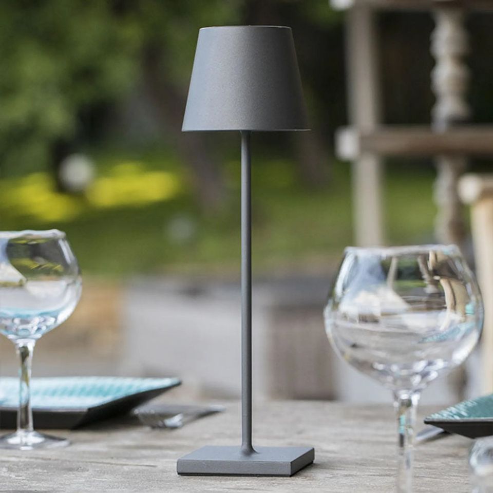 LumiTouch | Dimmbare Tischlampe – Kabellose Touch-LED mit USB-C Aufladung, 24h Akkulaufzeit