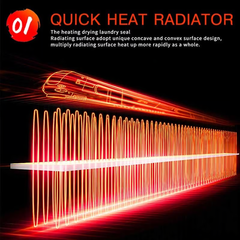 Multifunctional Compact Space Heater with Antimicrobial Air Filter