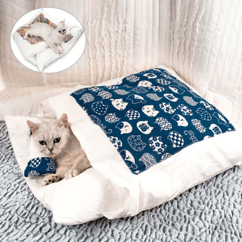 Kuscheliger Katzenschlafsack für wohlige Nächte