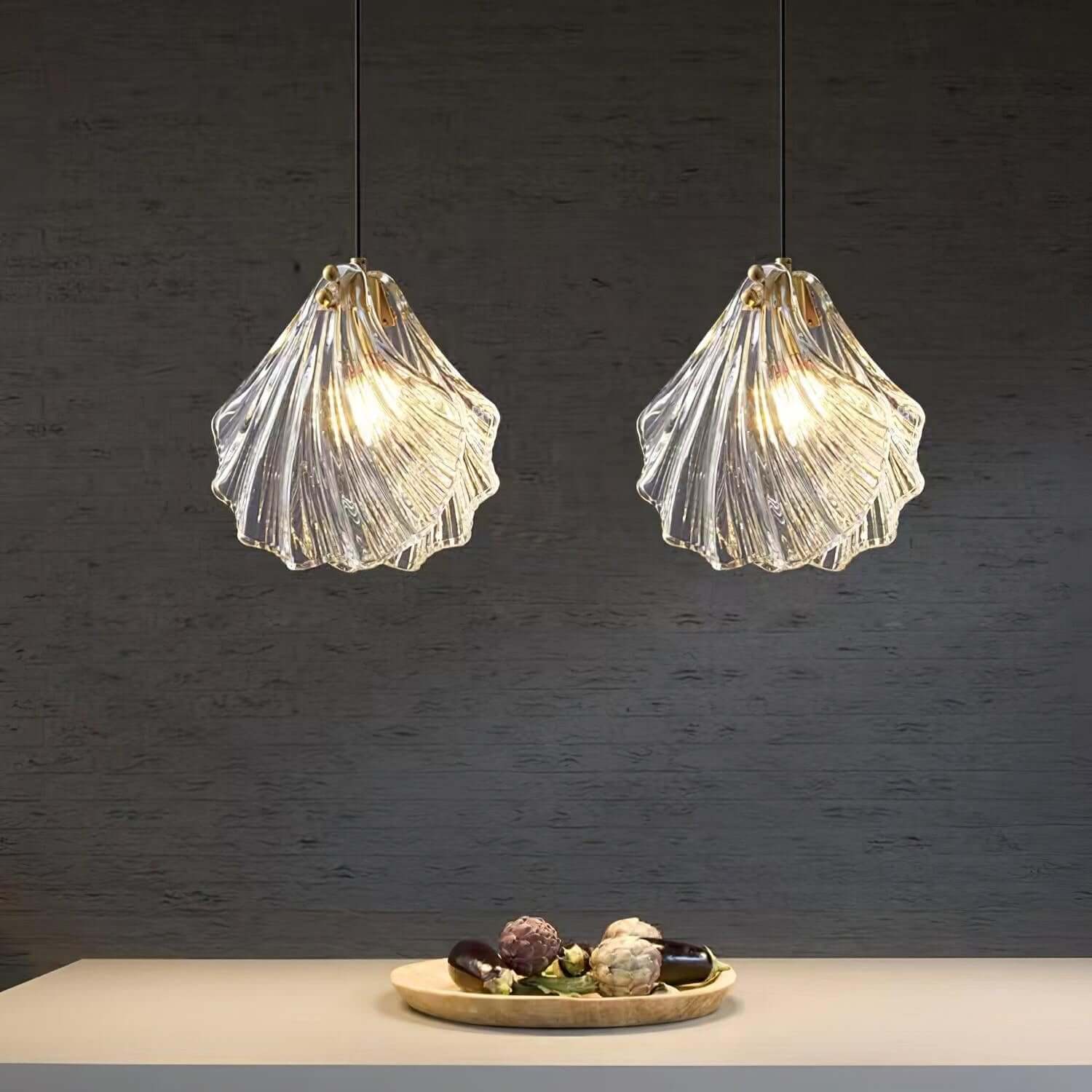 Muschel Mini Pendelleuchte