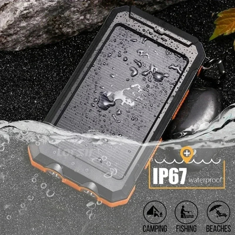 Tragbare Solar-Powerbank