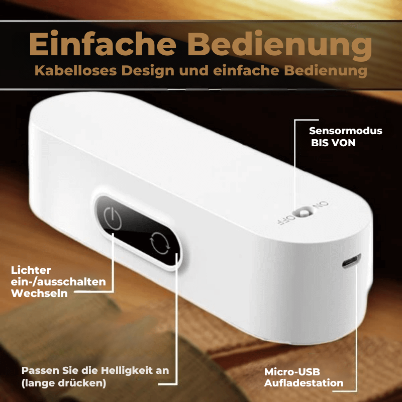Zelara - Magnetisches Und Dimmbares Licht Mit Klug Sensor