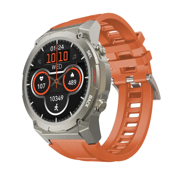 SpeedTrack Pro 2+ – Sport Smartwatch für Laufen, Fitness und Herzüberwachung