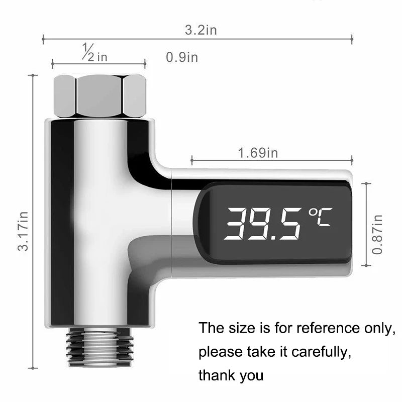 LED-Display Wasser Duschthermometer