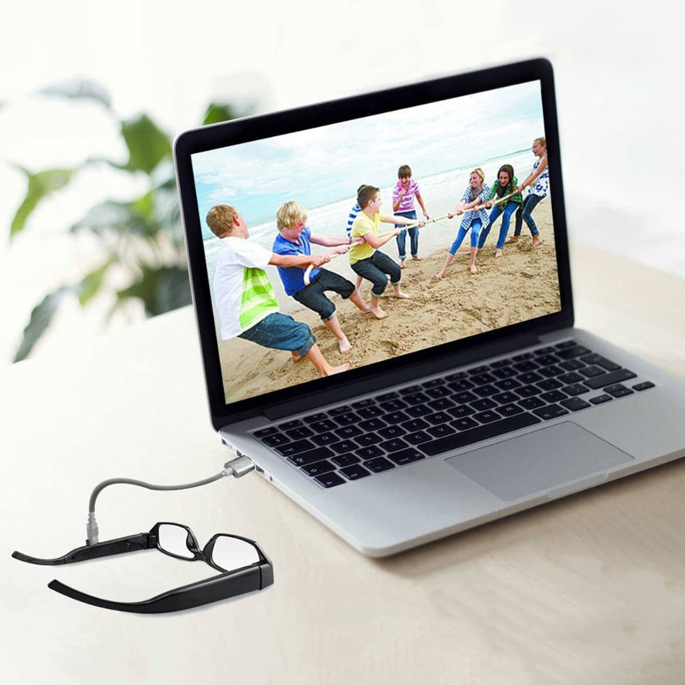 Clear View 4K Videoaufnahme Überwachungskamera Augenbrille