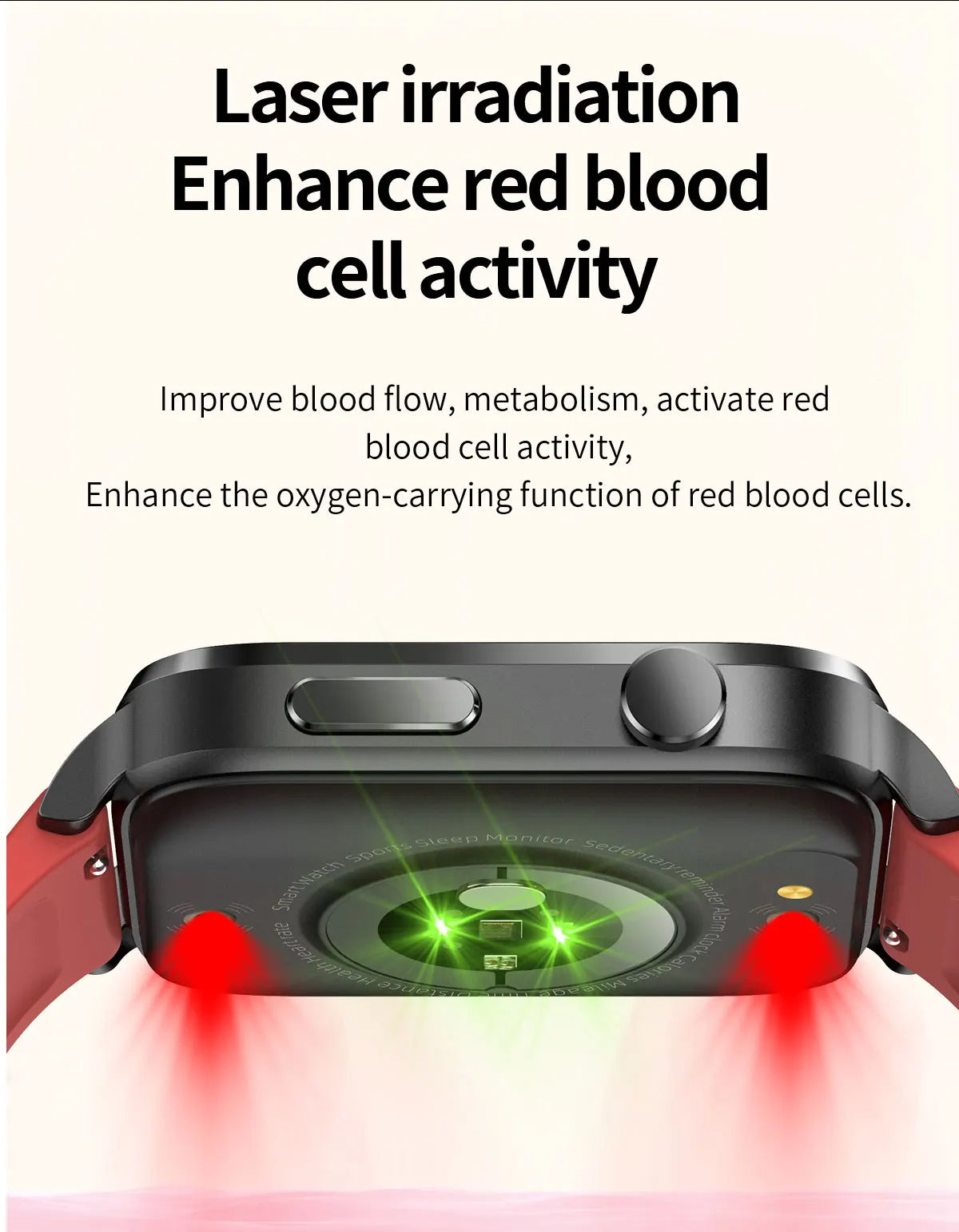 Nicht-invasive Glukoseüberwachungs-Smartwatch