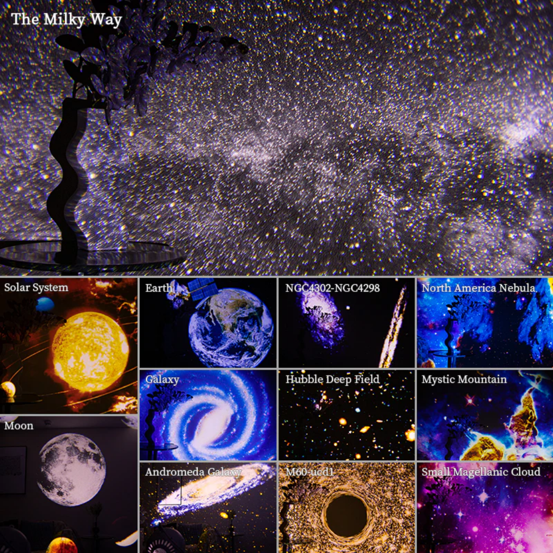 Himmlische Träume: 360° Planetarium-Galaxie-Projektor - Vollraumabdeckung