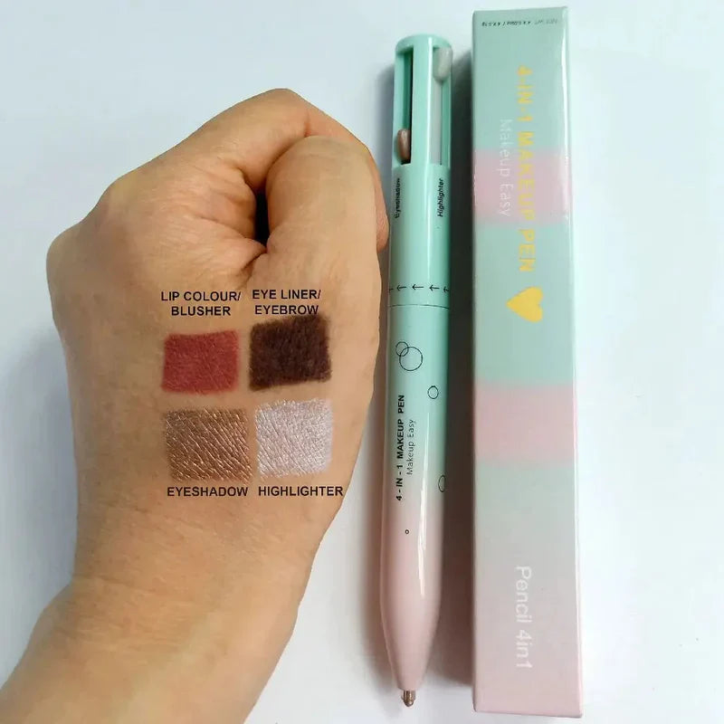 GlamPen️ - Mit diesem 4-in-1-Make-up-Stift siehst du überall und schnell gut aus