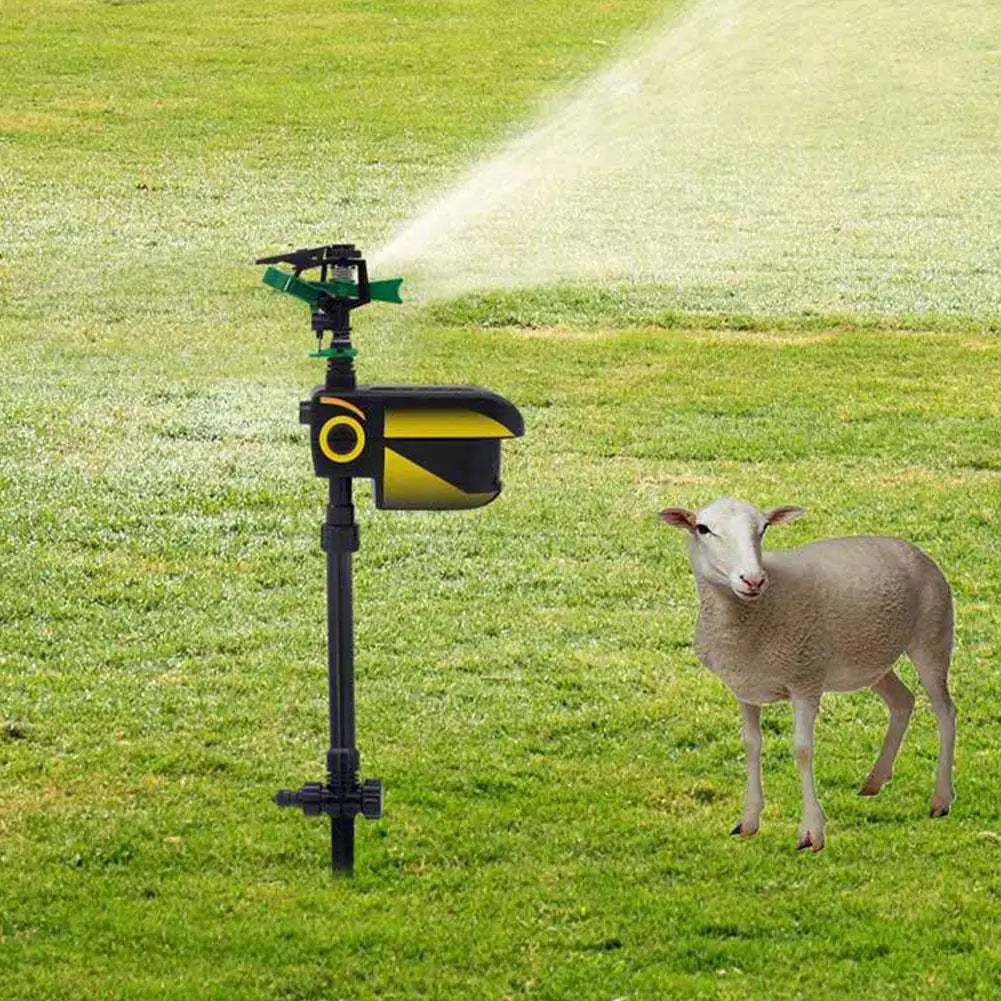Automatischer Bewegungsaktivierter Tierabwehr-Gartensprinkler - Tier-Sensor Außenrasen-Wassersprinkler