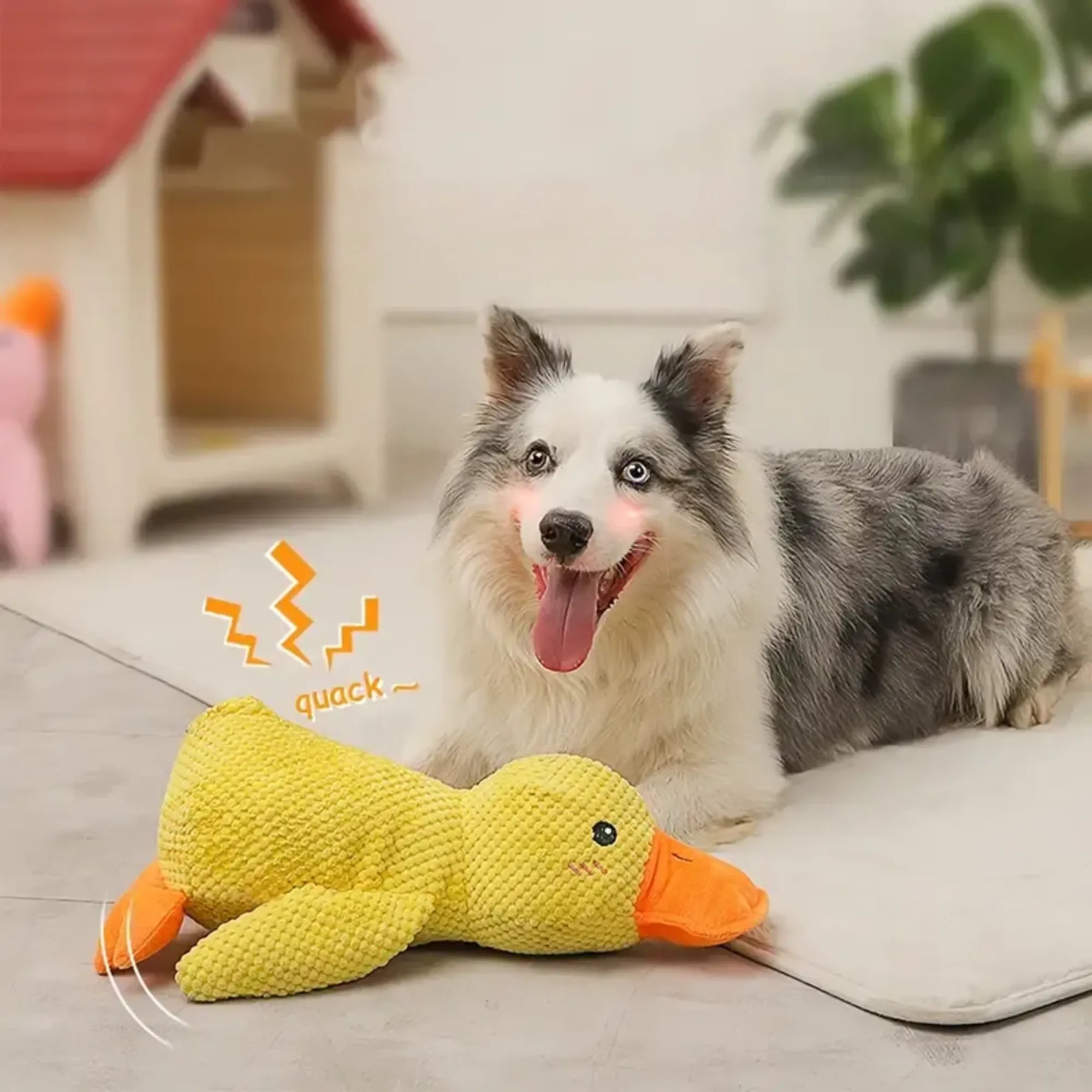 PowerDuck – Unzerstörbares Quietschspielzeug für starke Hunde