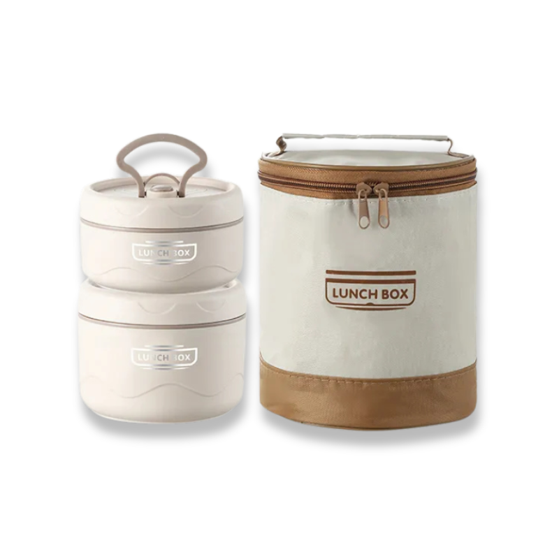 Stapelbares Isoliertes Brotdose-Set