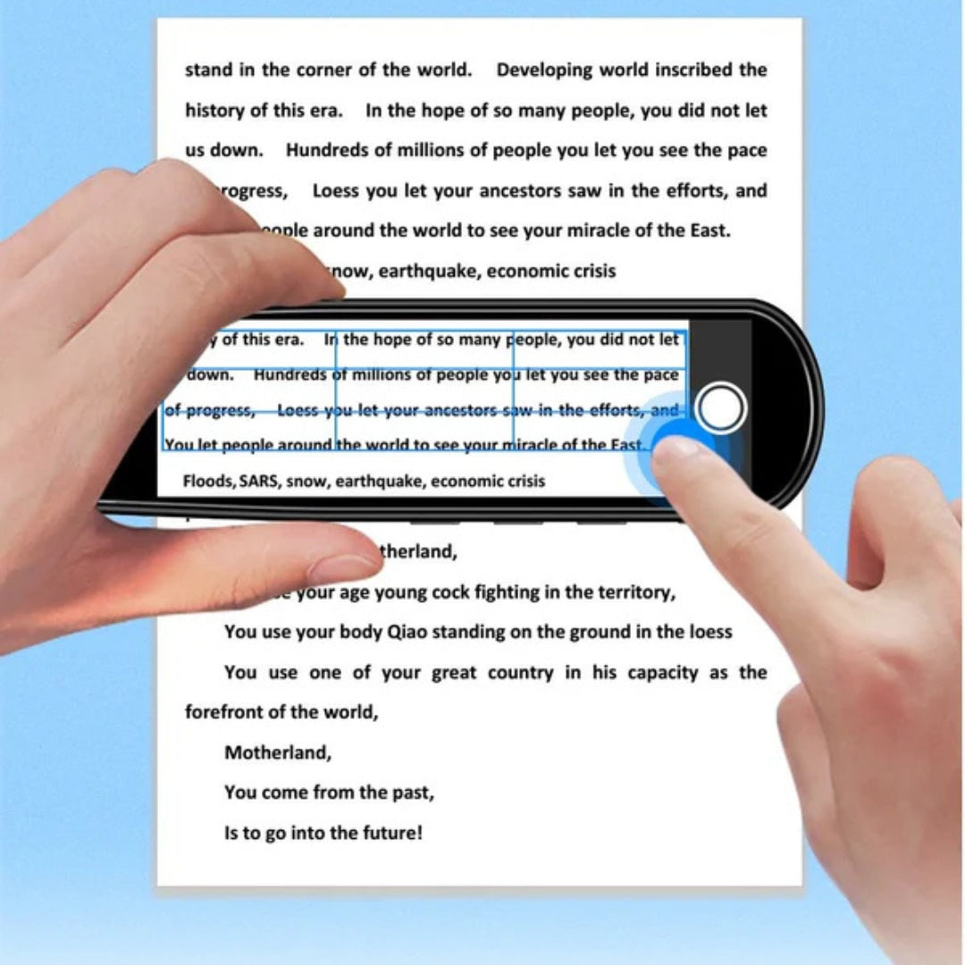 Zelara - intelligenter Übersetzungsstift mit Sprach und Textübersetzung in Echtzeit