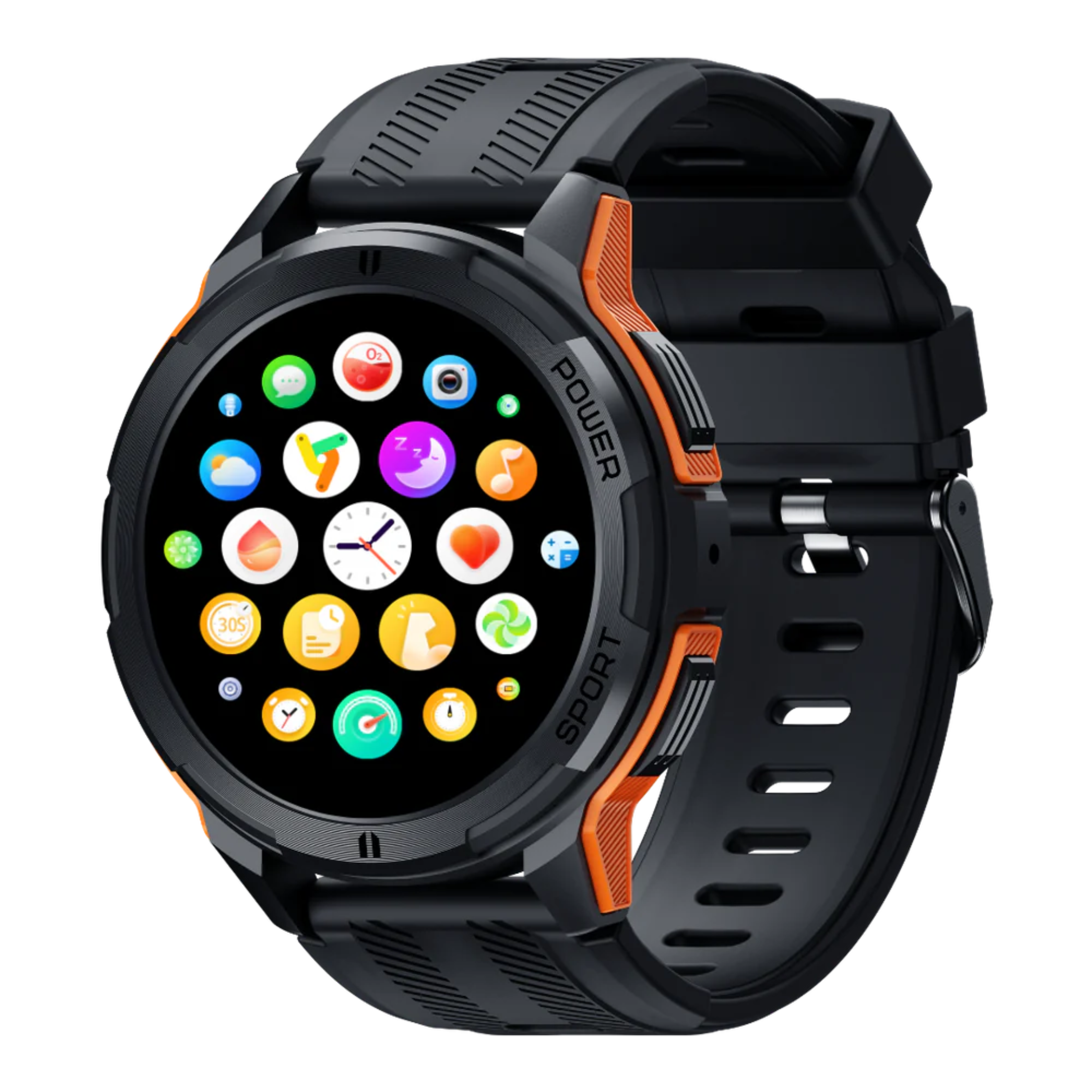Männer Fitness & Arbeit Smartwatch – Hard Foreman Digitaluhr