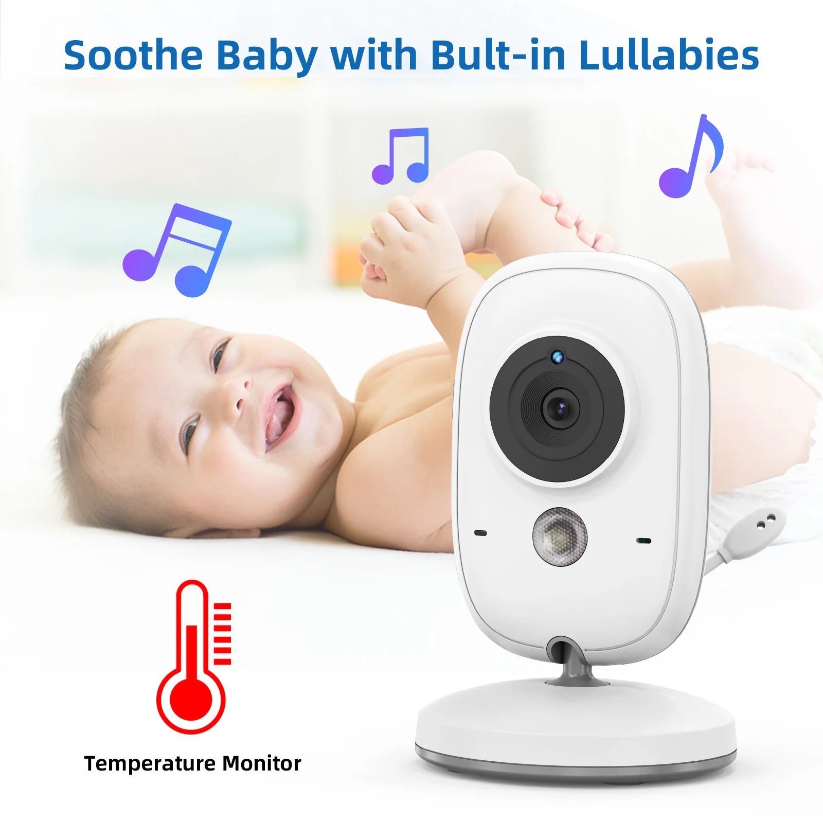 Drahtloser Farbvideo-Babyphone