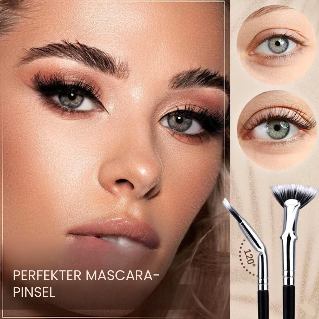 Faltbarer Mascara-Fächerpinsel – Perfekte Wimpern mit Leichtigkeit
