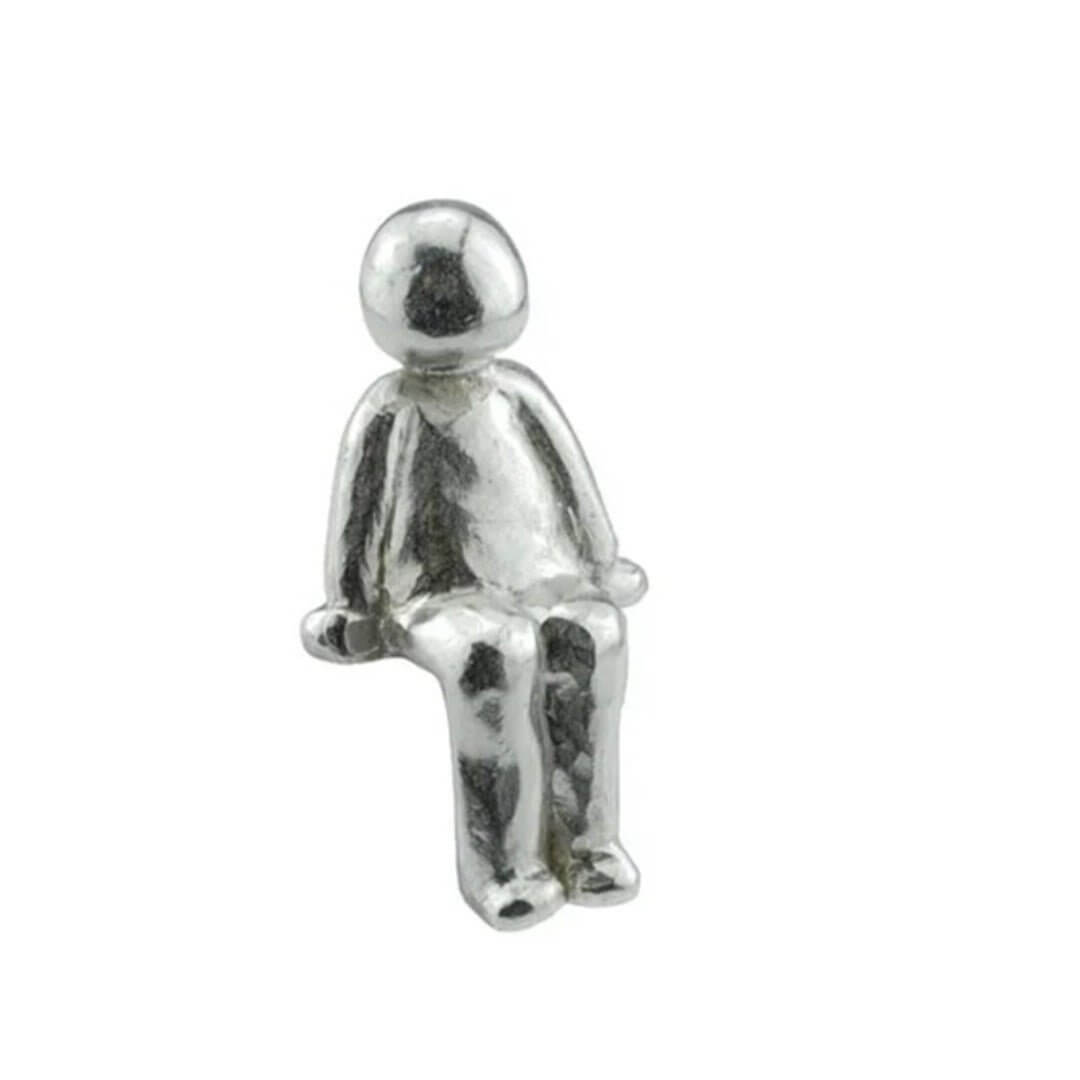 Familienskulptur Einheit Silber