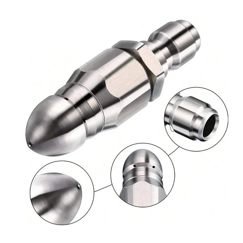 Hochdruckreiniger Kanalreinigung Düse mit 1/4&