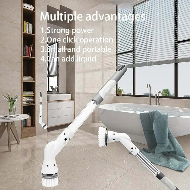 Elektrische Reinigungsbürste - Kabellos & kompakt