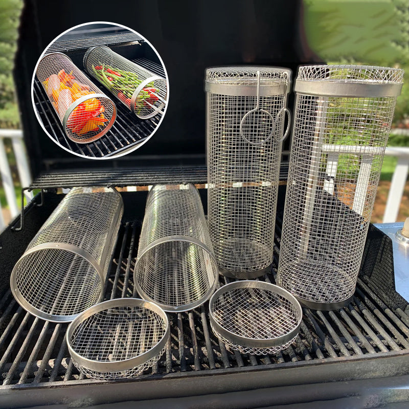 FlameMaster™ BBQ-Grillkorb | Perfekte Grillmomente | Antihaft & Spülmaschinengeeignet