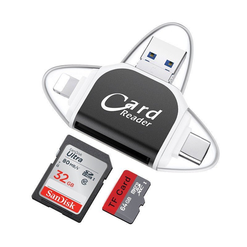 Zelara Gratis | MultiPort Schnelles und universelles All-in-One-Kartenlesegerät