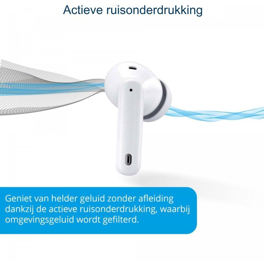 Multifunktionale Bluetooth-Ohrhörer A90 Pro – Bluetooth 5.3-Kopfhörer im Ohr – kabellose Ohrhörer – kabellose Kopfhörer – 4 ENC-Mikrofon mit Geräuschunterdrückung – Mini-Deep-Bass-Stereo-Sound – 36 Stunden Spielzeit – LED-Anzeige – IP7 wasserdicht