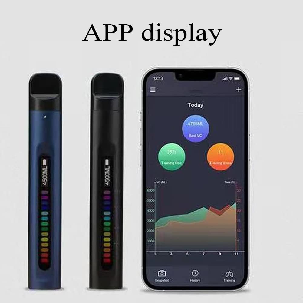 BreathBoost Smart Atmungs Trainer – Lungenkapazität & Atemmuskulatur Stärkungsgerät