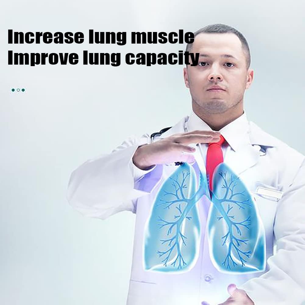BreathBoost Smart Atmungs Trainer – Lungenkapazität & Atemmuskulatur Stärkungsgerät