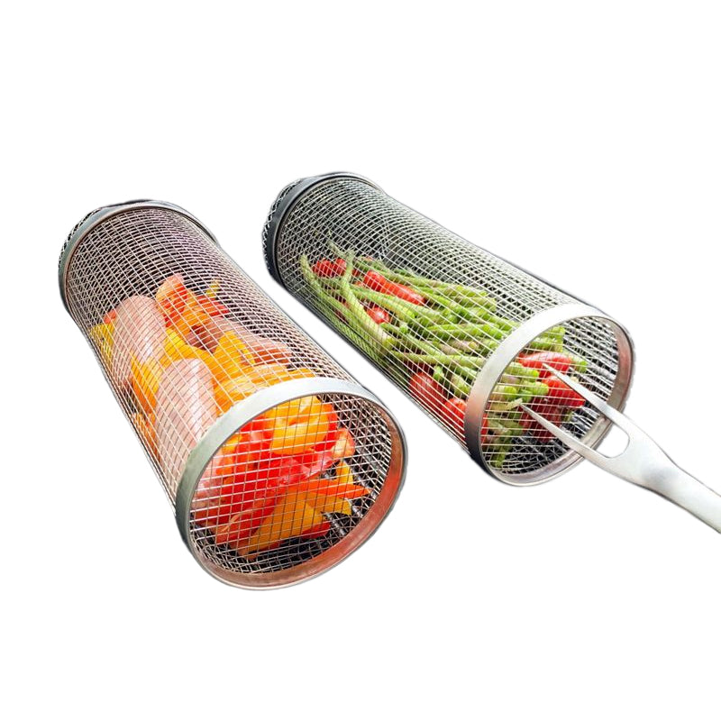 FlameMaster™ BBQ-Grillkorb | Perfekte Grillmomente | Antihaft & Spülmaschinengeeignet