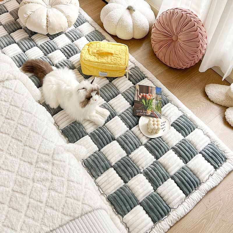 Kuscheldecke Haustier Sofa Möbelschutz Decke Chenille
