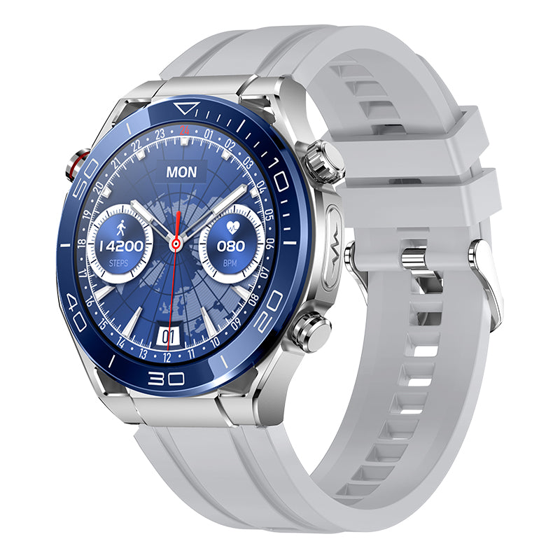 Gesundheits-Smartwatch mit Blutzucker-, EKG- und Herzfrequenzüberwachung