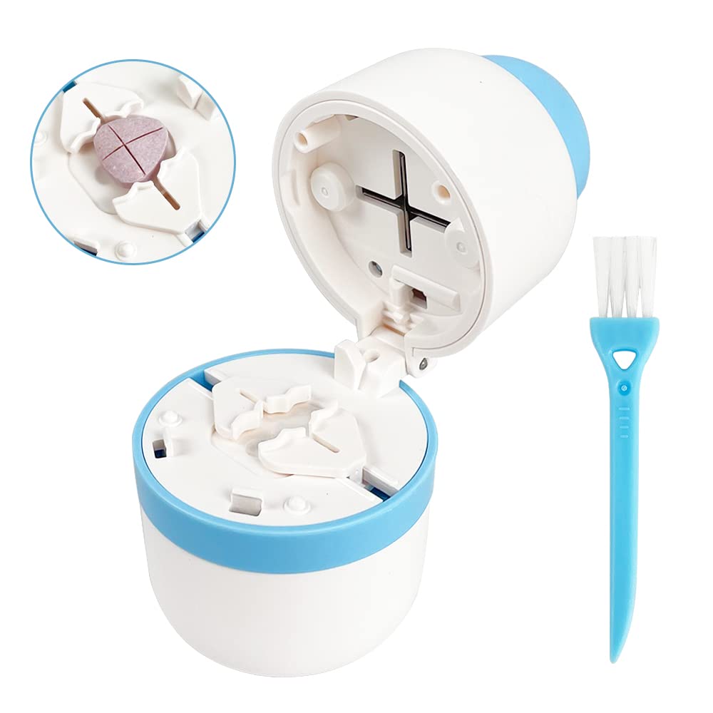 Tragbarer Pillenschneider mit präziser Festpositionierung – Einfaches und sicheres Schneiden von Tabletten