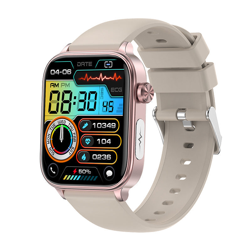 Heart Tech Smartwatch | Stylische Fitness-Uhr mit EKG, Herzfrequenz & Aktivitätstracking