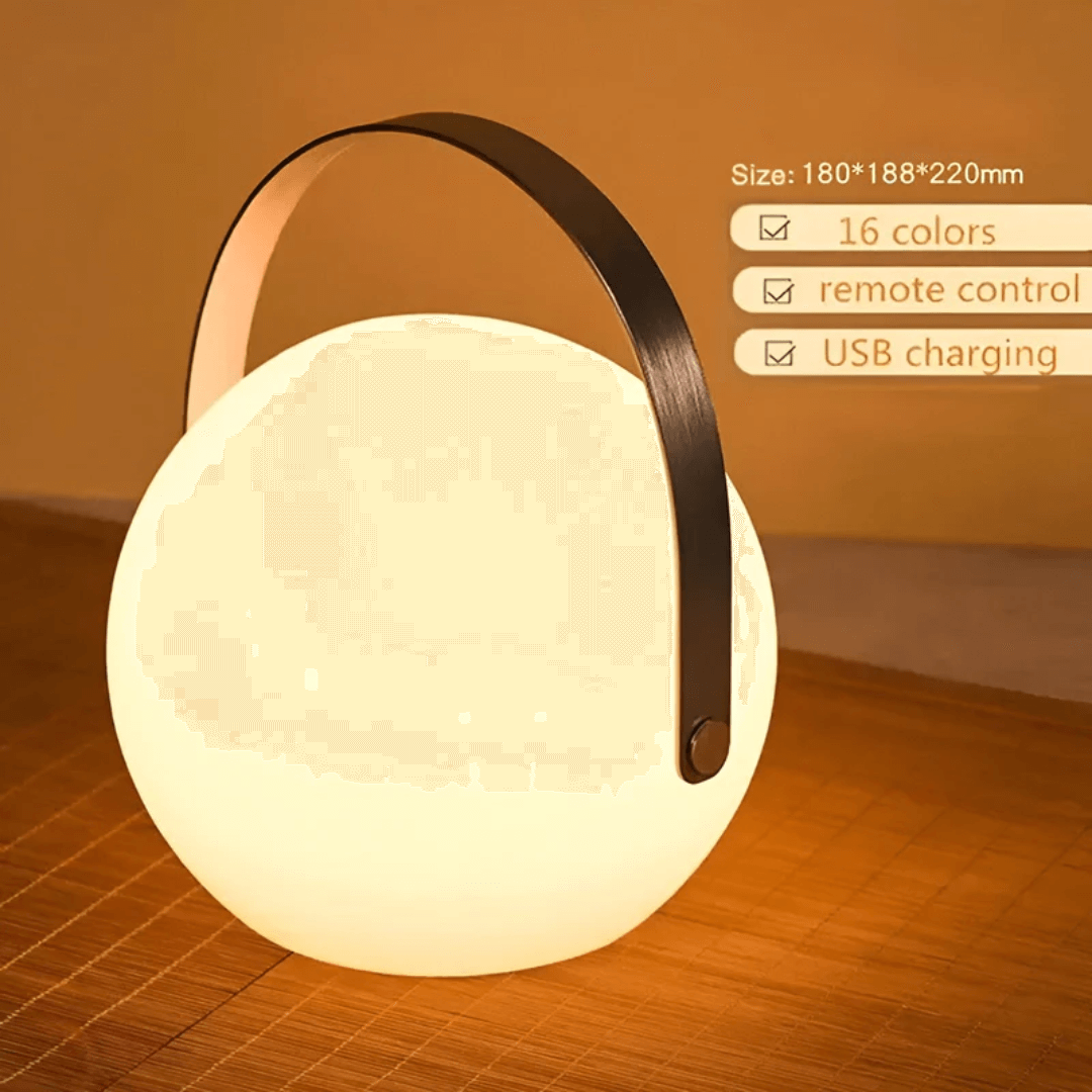 Kabellose LED Tischlampe Wasserfest Außen & Innen