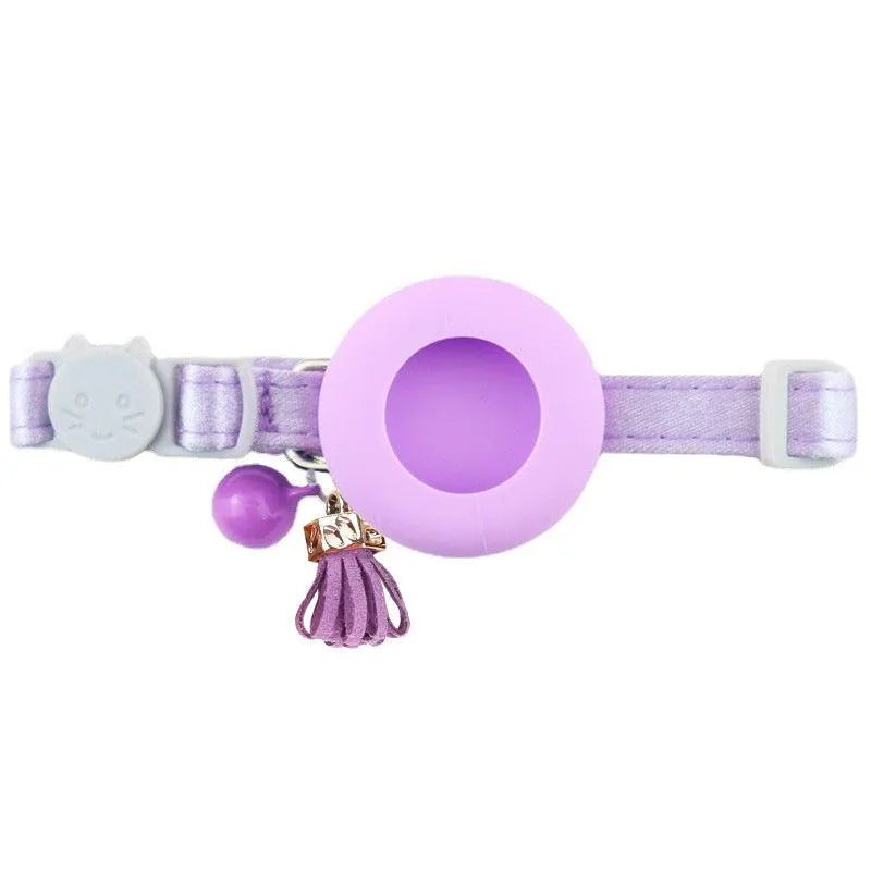 GPS Halsbandhülle für Katzen | Mit Glocke & Halterung für Tracker