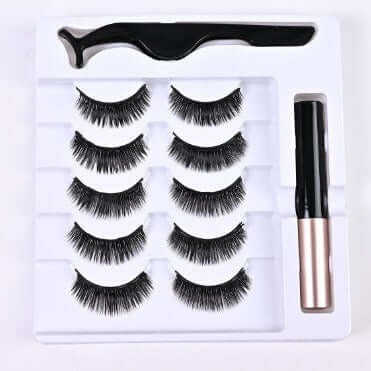 Magnetische Wimpern für Volumen & Länge