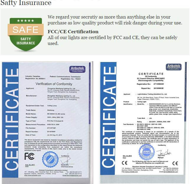 LED-Hängeleuchte, Buntglas & Kupfer - Modernes Design
