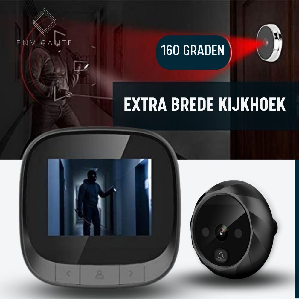 DoorCam - Envigante Türspion Video-Türklingel Sicherheitskamera