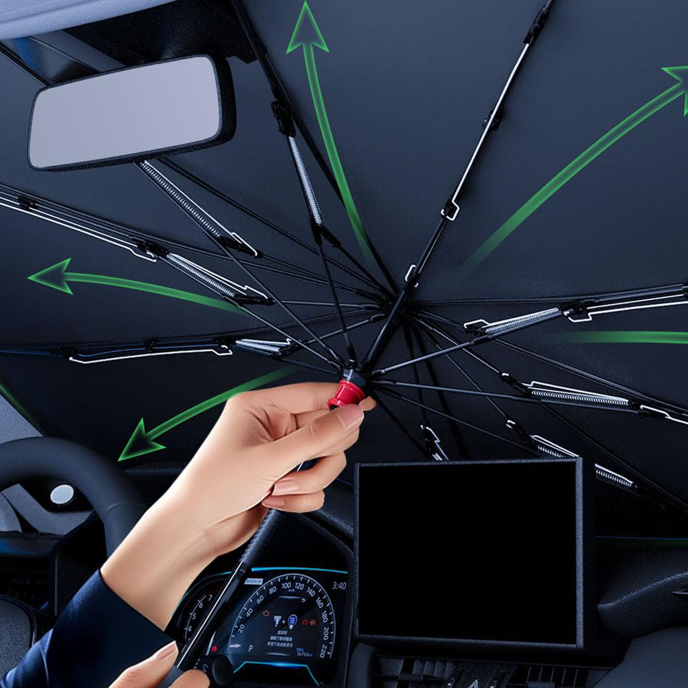 Zelara Sonnenblende Forrude – Effektiver UV-Schutz und erfrischende Sonnenverdeckung für das Auto