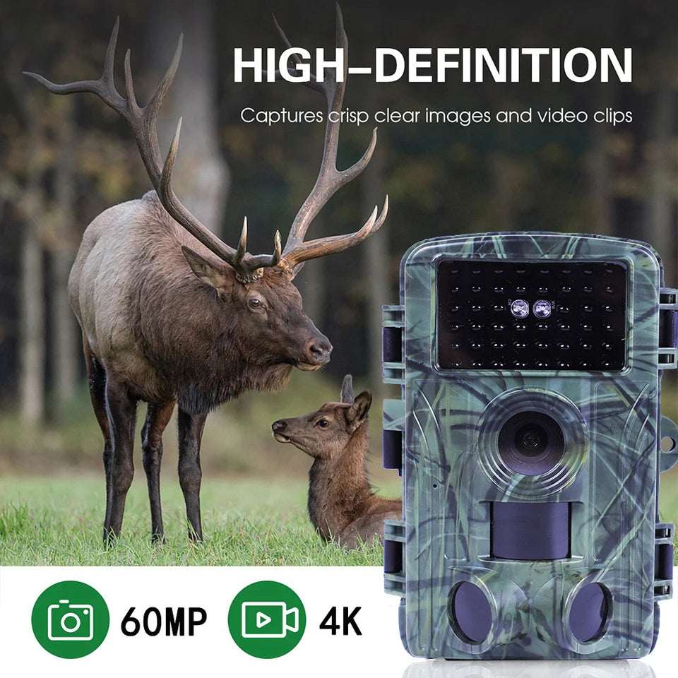 4K Ultra HD Jagdtrailkamera mit WIFI & Live-Nachtsehen-Streaming