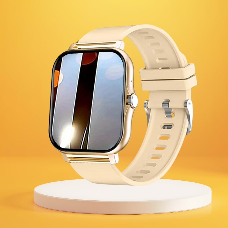 BellaFit Rose Gold Smartwatch – Fitness- & Gesundheitsüberwachung für moderne Frauen