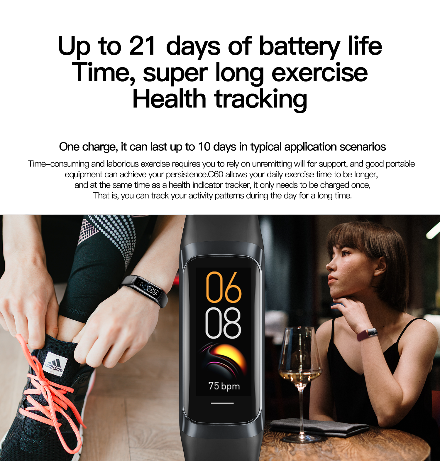 Fitness Tracker Uhr – Stylisch & Funktional für Aktive Lebensstile