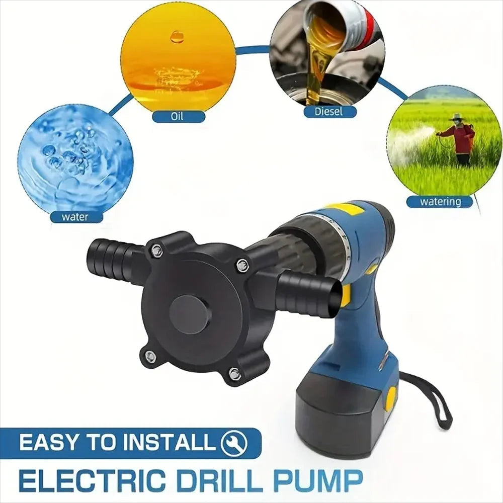 Zelara - Verwandle deine elektrische Bohrmaschine in eine Wasserpumpe!