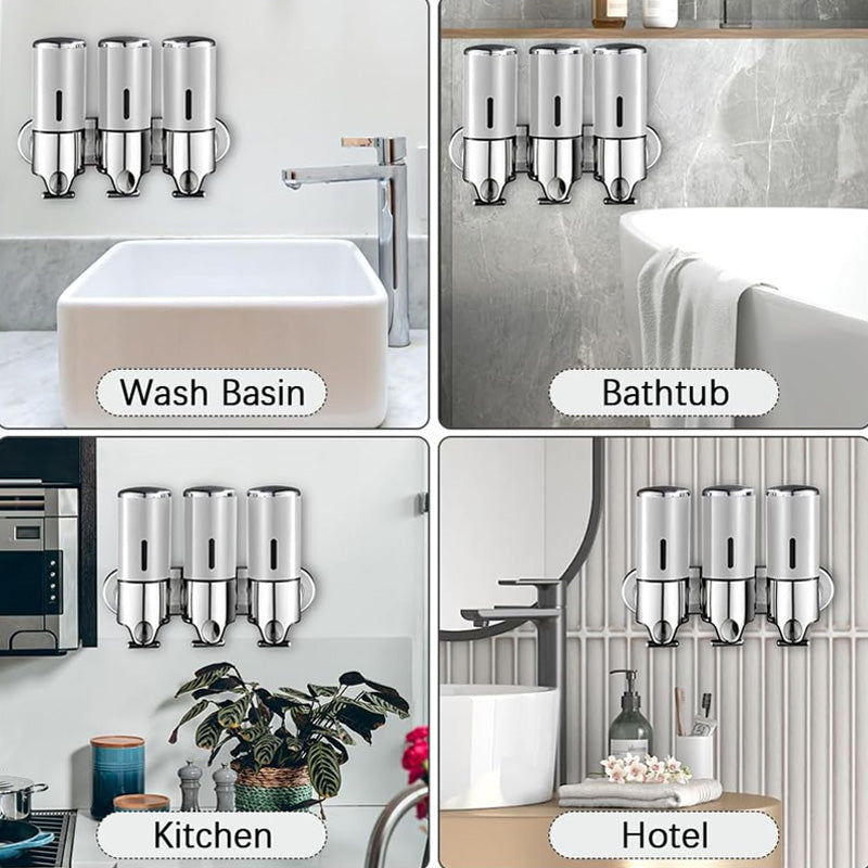 Wandmontierter Seifenspender für das Badezimmer